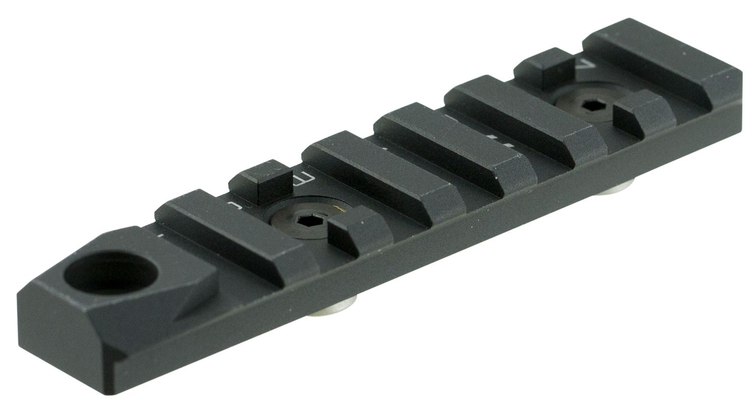 Strike Industries LINKRS7QD M-LOK LINK Rail Section QD-7 Slots Black Anodized