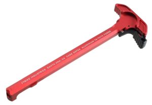 Strike Industries ARCHELRED Extended Latch Charging Handle AR-15 Red Anodized Aluminum