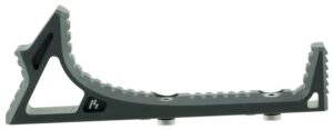 Strike Industries LINKCFGBK Link Curved ForeGrip AR-Platform Black Aluminum
