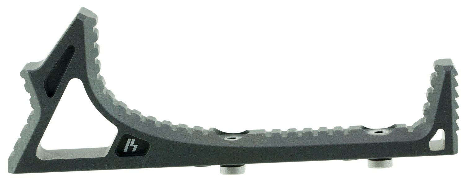 Strike Industries LINKCFGBK Link Curved ForeGrip AR-Platform Black Aluminum