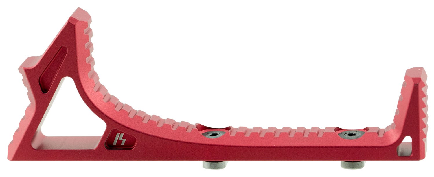 Strike Industries LINKCFGRED Link Curved ForeGrip AR-Platform Red Aluminum