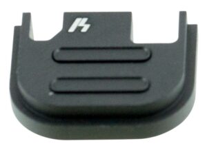 Strike Industries GSPV2BK V2 Slide Cover Plate Compatible with Glock Gen1-4 Black Anodized Aluminum
