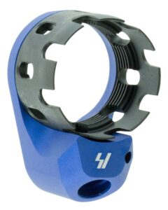 Strike Industries ARECN&EEPBLU AR Castle Nut and Extended End Plate Steel