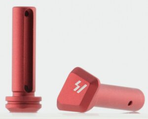 Strike Industries ARULEPTPRE Ultra Light Takedown/Pivot Pins AR-15 Aluminum Red Anodized