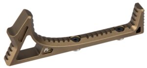 Strike Industries LINKCFGFDE Link Curved ForeGrip AR-Platform Flat Dark Earth Aluminum