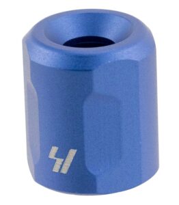 Strike Industries BCTPBLU Barrel Thread Protector 223 Rem/5.56x45mm NATO AR Platform Blue Anodized Aluminum 1/2"-28 Tpi