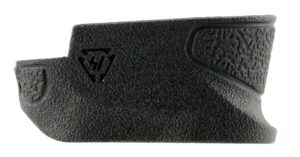 Strike Industries EMPMPS Enhanced Magazine Plate Made of Polymer with Black Finish & Extra Gripping Surface for S&W M&P Shield Magazines