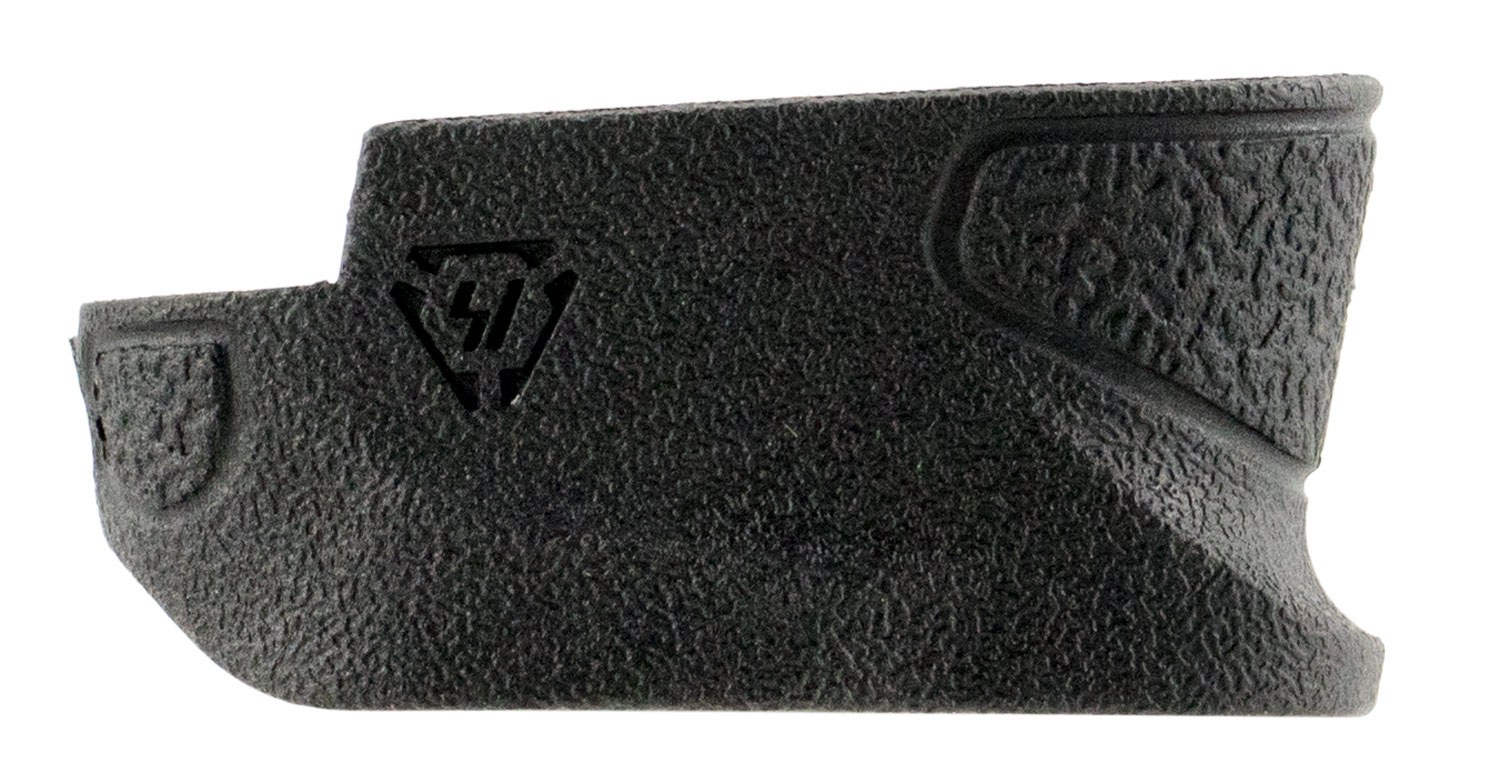 Strike Industries EMPMPS Enhanced Magazine Plate Made of Polymer with Black Finish & Extra Gripping Surface for S&W M&P Shield Magazines