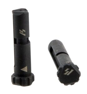 Strike Industries AR10SHIFTB Shift Pins Quick Detach AR-10 Black Oxide Steel