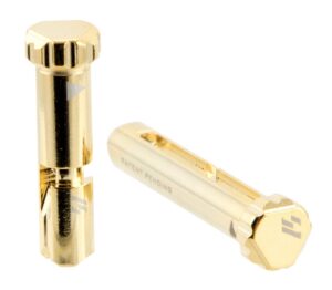 Strike Industries AR10SHIFTG Shift Pins Quick Detach AR-10 Gold Steel