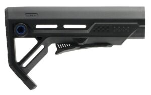 Strike Industries STRIKEESMOD1BKBLU MOD1 Mil-Spec Black with Blue Accent Synthetic for AR-15, M16