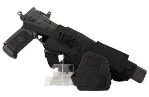 Cole-Tac VWX102 Varmint Wrangler XL Pistol Holder Chest Black Left Hand