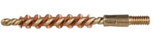 Pro-Shot 22P Bore Brush .22 Cal Rimfire #8-32 Thread Bronze Bristles Brass Core
