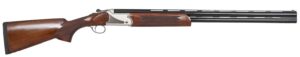 TriStar 98730 Upland Hunter Silver II 12 Gauge 3" 2-Round 28" Over/Under Vent Rib Barrel, Fixed Walnut Stock