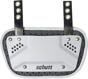 Schutt XV Varsity Back Plate OSFM - Gray