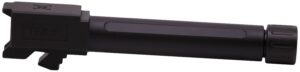 True Barrel for Glock 19/19X & 45 Threaded Barrel for Glock 19 Black Nitride