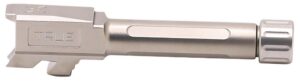 True Precision Inc TPG43BXT Glock 9mm Luger 3.90" Threaded Satin Stainless Steel, Fits Glock 43/43X