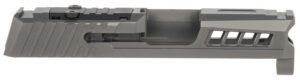 True Precision Inc TPP365SBCRMS Axiom Optic Cut Slide Fits Sig P365 Black DLC Anodized 416R Stainless Steel