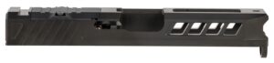 True Precision Inc TPG19SBCRMR Axiom Optic Cut Slide Fits Glock 19 Gen1-3 Black DLC Anodized 416R Stainless Steel