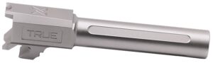 True Precision Inc TPSHCPBX Springfield 9mm Luger 3.70" Fluted Satin Stainless Steel, Fits Springfield Hellcat Pro