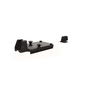 Trijicon 600757 Bright & Tough Night Sights Green/Tritium Black Outline Front Sight-Green Tritium Black Outline Rear Sight RMR/SRO 1911/2011