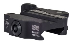 Trijicon AC32082 MRO with Lever Quick Release Matte Black Aluminum Low Profile Picatinny Rail Mount