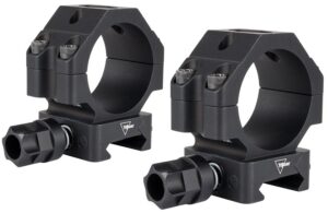 Trijicon AC22064 Scope Rings with Q-LOC Technology Matte Black 30mm Low