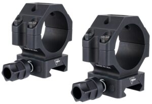 Trijicon AC22065 Scope Rings with Q-LOC Technology Matte Black Aluminum 30mm Tube Medium