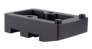 Trijicon AC32118 Accessory Plate Q-LOC/RMR Footprint, Matte Black Aluminum