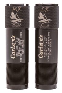 Carlson's Choke Tubes 07260 Delta Waterfowl Remington Remington Choke 12 Gauge Mid/Long Range Knurled 17-4 Stainless Steel
