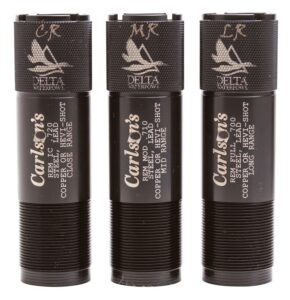 Carlson's Choke Tubes 07269 Delta Waterfowl Remington Remington Choke 12 Gauge Mid/Long/Close Range 17-4 Stainless Steel
