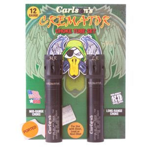 Carlson's Choke Tubes 11562 Cremator Beretta Optima HP 12 Gauge Mid/Long Range Ported 17-4 Stainless Steel