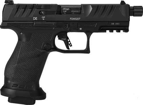 Walther Arms 2842521 PDP Pro SD 9mm Luger 18+1 5.10" Threaded Barrel, Black, Optic Cut/Serrated Slide, Polymer Frame with Picatinny Rail, Performance - Image 2