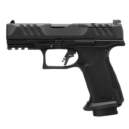Walther Arms 4796040 PDP F-Series Pro 9mm Luger 18+1 4" Black Steel Barrel, Black Serrated/Optic Ready Steel Slide, Black Polymer Frame with Picatinny - Image 4