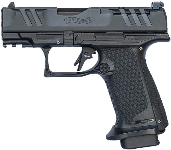 Walther Arms 4796042 PDP F-Series Pro 9mm Luger 18+1 3.50" Black Steel Barrel, Black Serrated/Optic Ready Steel Slide, Black Polymer Frame with - Image 2