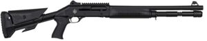 MAC 21000154 1014 Breacher 12 Gauge Semi-Auto 3" 5+1 18.50" Black Anodized Steel Barrel, Black Anodized Picatinny Rail Receiver, Black Pinned Fixed