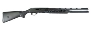 MAC 21000182 Agency Tradesman 2 12 Gauge Semi-Auto 5+1 18.50" Black Chromate Ported Vent Rib Barrel, Black Anodized Picatinny Rail Receiver, Fixed