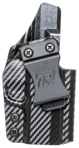 Rounded Gear SSRP365CFRHVAR Kydex IWB Black Kydex Fits Sig P365 Belt Clip Right Hand