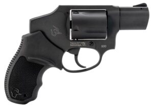 Taurus 2-850121 850 Small 38 Special 5 Shot 2" Matte Black Alloy Steel Barrel, Cylinder & Frame, Black Rubber Grip, Transfer Bar Safety, Concealed