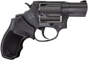 Taurus 2-605021 605 Small 357 Mag/38 Special +P 5 Shot 2" Matte Black Oxide Alloy Steel Barrel, Cylinder & Frame, Black Finger Grooved Rubber