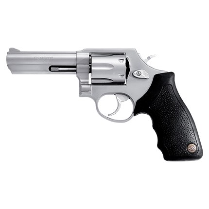 Taurus 2-650049 65 Medium 357 Mag/38 Special +P 6 Shot 4" Matte Stainless Steel Barrel, Cylinder Matte & Frame, Black Finger Grooved Rubber Grip - Image 5