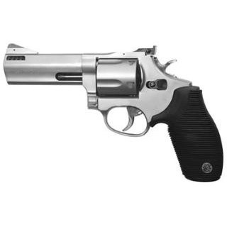 Taurus 2-627049 Tracker 627 Medium 357 Mag/38 Special +P 7 Shot 4" Matte Stainless Steel Barrel, Cylinder & Frame, Black Ribber Grip, Transfer Bar - Image 3