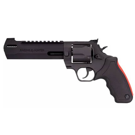 Taurus 2440061RH Raging Hunter 44 Rem Mag 6-Round 6.75" Matte Black Oxide Steel Black Rubber with Integrated Red Cushion Insert Grip - Image 4