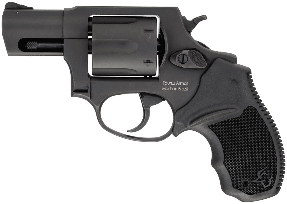 Taurus 2-85621 856 *CA Compliant Small 38 Special +P 6 Shot 2" Matte Black Carbon Steel Barrel, Cylinder & Frame, Black Finger Grooved Rubber - Image 2