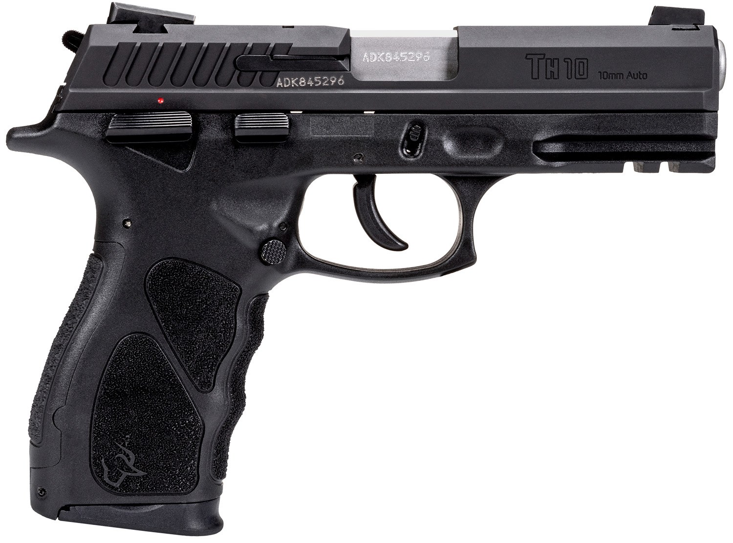 Taurus 1-TH10041 TH Full Size 10mm Auto 15+1 4.27" Matte Stainless Steel Barrel, Matte Black Serrated Slide, Black Polymer Frame with Picatinny Rail