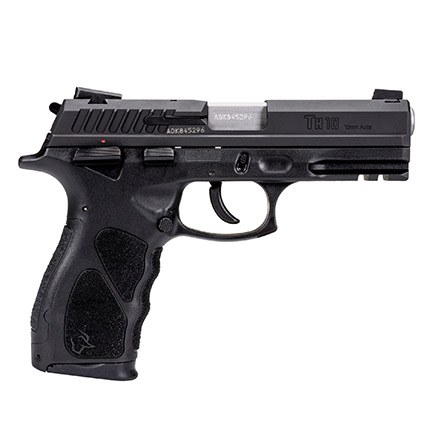 Taurus 1-TH10041 TH Full Size 10mm Auto 15+1 4.27" Matte Stainless Steel Barrel, Matte Black Serrated Slide, Black Polymer Frame with Picatinny Rail - Image 4