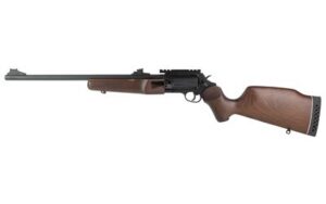 Rossi SCJ4510K Circuit Judge 45 Colt (LC) Caliber with 5-Round Capacity, 18.50" Barrel, Graphite Metal Finish & Brazilian Hardwood Monte Carlo