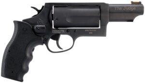 Taurus 2-441031TVL Judge with Laser Compact 45 Colt (Long Colt) 410 Bore 5-Round 3" Matte Black Alloy Steel Barrel, Cylinder & Frame, Viridian