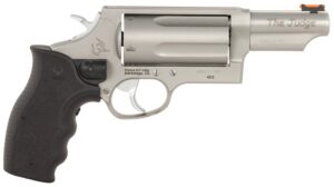 Taurus 2-441039MAGVL Judge with Laser Compact 45 Colt (Long Colt)/410 Bore 3" Chamber 5-Round 3" Stainless Steel Barrel, Cylinder & Frame