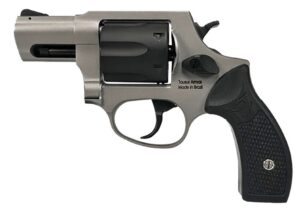 Taurus 2-85625-BG10 856 Small 38 Special 6 Shot 2" Matte Stainless Steel Barrel, Black Cylinder, Matte Stainless Steel Frame, Black G10 Grip, Transfer